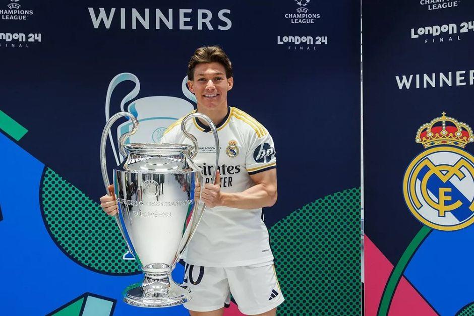 El lateral fue campeón de Champions con los merengues en 2024. (Foto: Real Madrid)