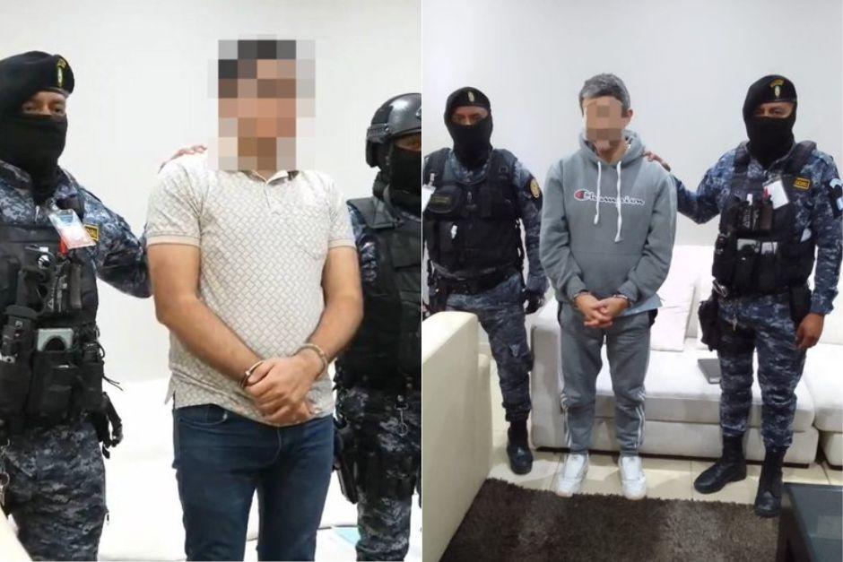 El Mingob reporta la entrega de dos extraditables requeridos por la justicia estadounidense y española. (Foto: Mingob/Soy502)