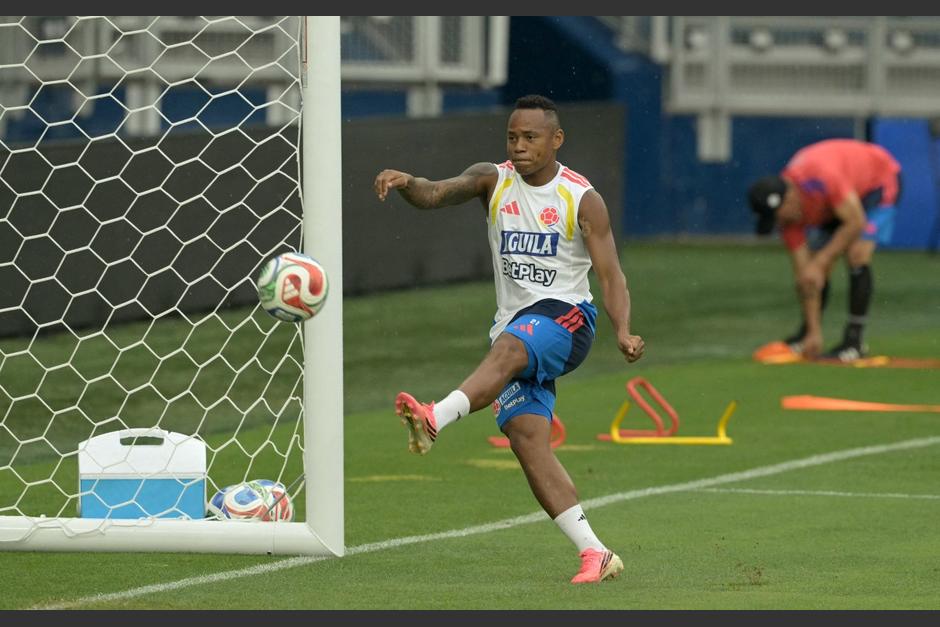 Jáminton Campaz sumó 1 gol en 98 minutos disputados de la Copa Mundial FIFA 2026. (Foto: AFP)
