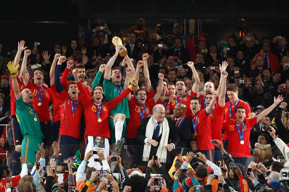 El conjunto español obtuvo su primera Copa del Mundo en territorio africano. (Foto: selección española) 