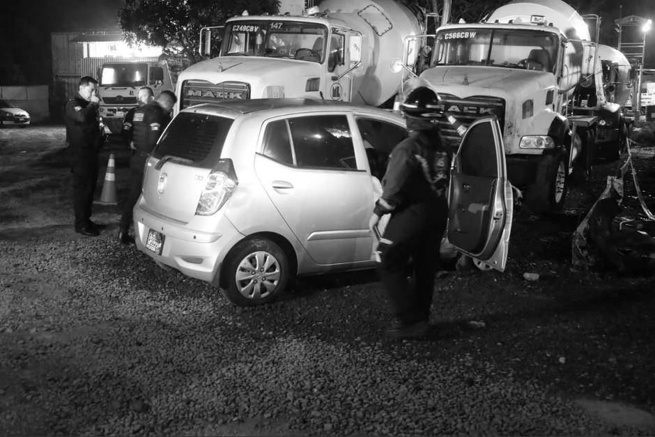 Una persona murió debido a un accidente de tránsito. (Foto: CBV / Soy502) 