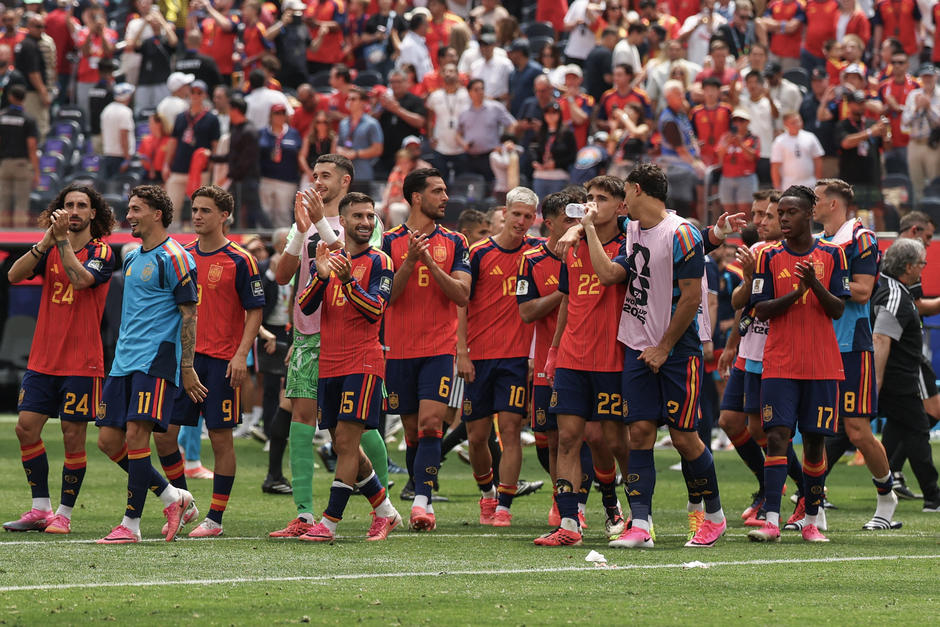 La Roja ya utilizó a 20 de sus 26 convocados; seis siguen sin debutar en el torneo. (Foto: AFP)