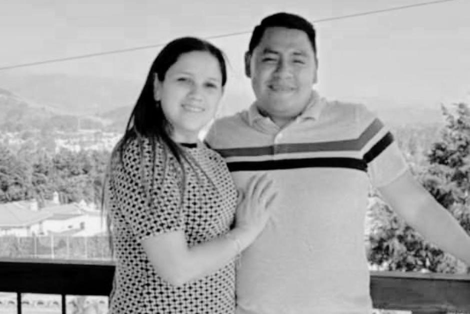 Nidia Bautista, quien falleció este 12 de julio, junto a su pareja Kevin Jiménez, en una imagen de redes sociales. (Foto: redes sociales/Soy502)