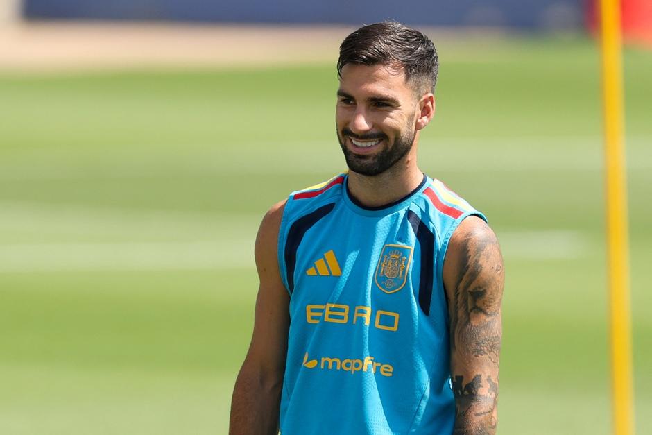 Baena, durante el entrenamiento de este lunes, en Dallas. (Foto: AFP)