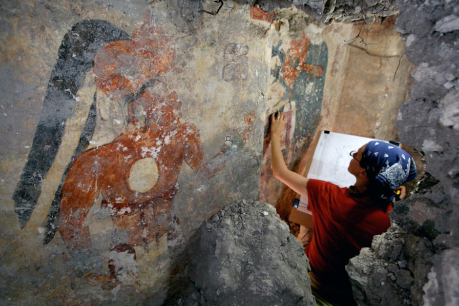 Identifican el primer nombre completo de un astrónomo y matemático maya en un importante hallazgo en Guatemala. (Foto: Ministerio de Cultura y Deoprtes)