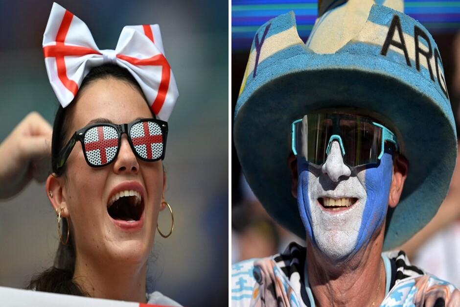 Miles de aficionados de ambas selecciones llegarán a Atlanta para alentar a sus equipos. (Foto: AFP) 