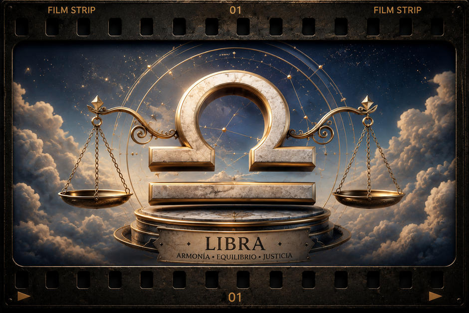 Predicciones astrológicas para Libra del mes de agosto de 2026. (Foto: Imagen realizada con IA)