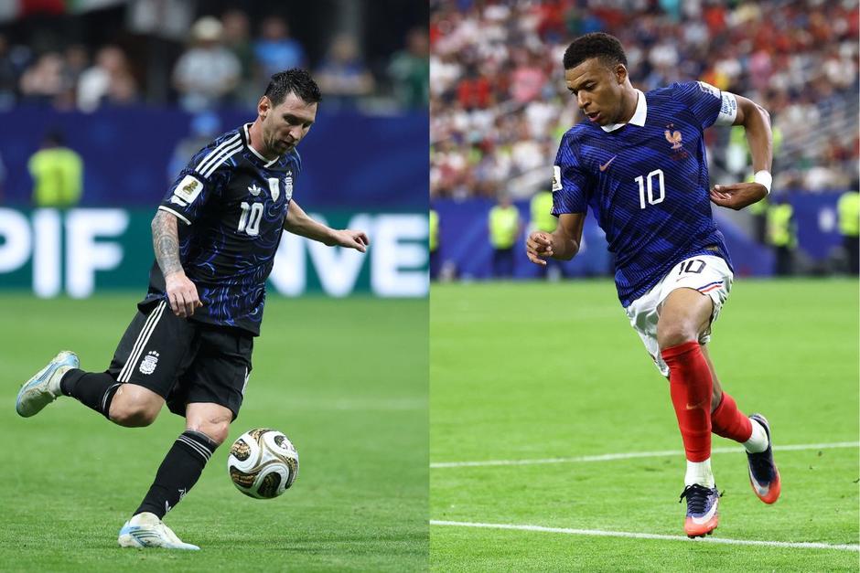 Lionel Messi y Kylian Mbappé lideran la pelea por la Bota de Oro, con 8 tantos cada uno. (Foto: AFP)