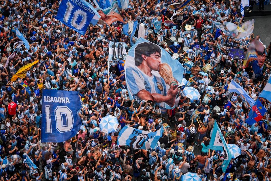 Argentina recibió un total de 8 goles. Registró 329 pérdidas de balón provocadas, con un tiempo de recuperación de 119.54 segundos. (Foto: AFP)