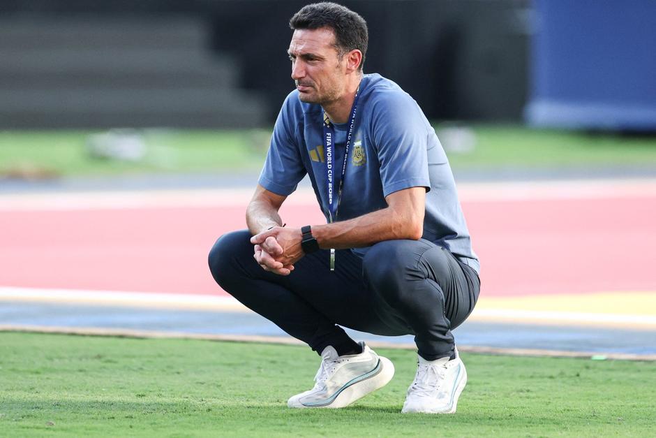 Lionel Scaloni asumió como técnico de Argentina en 2028. (Foto: AFP)