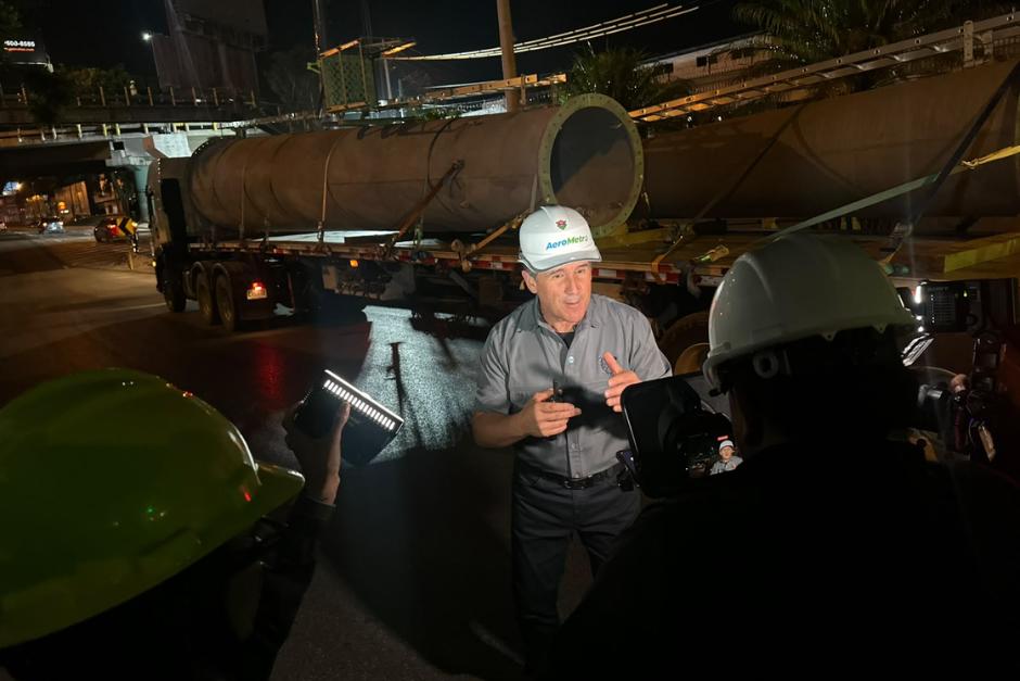 El alcalde indicó que se está trabajando lo más rápido posible para avanzar en esta obra. (Foto: Oscar Rivas/Colaborador)
