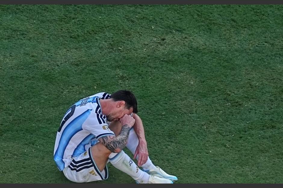Messi habló tras la derrota ante España. (Foto: AFP)