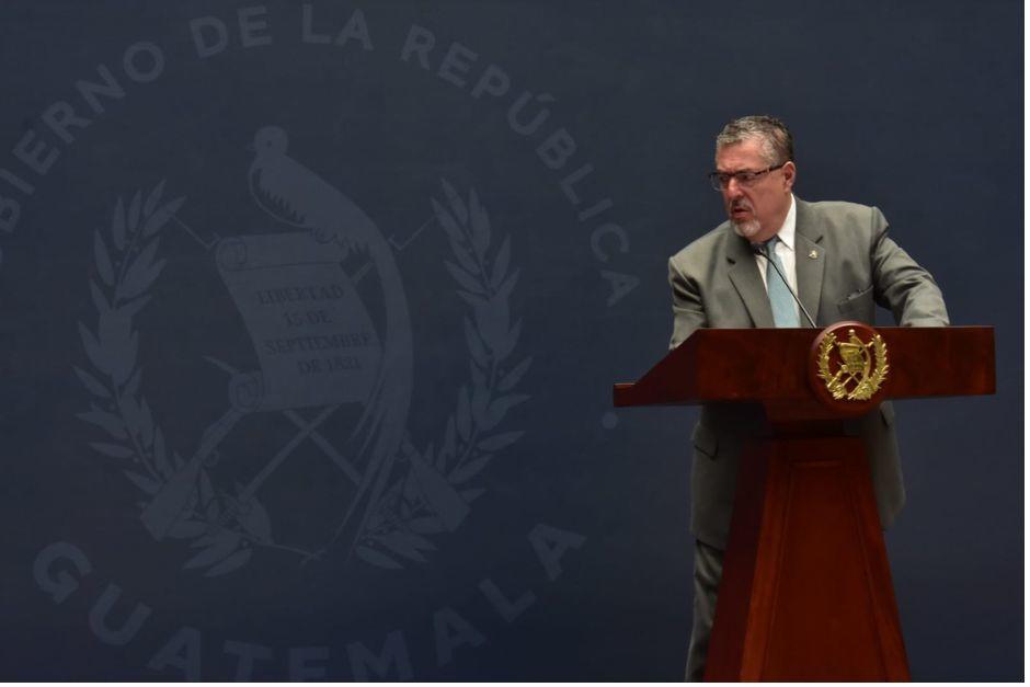 El presidente Bernardo Arévalo dijo que las interpelaciones no deben paralizar el gobierno. (Foto: Estuardo Paredes/Colaboración)