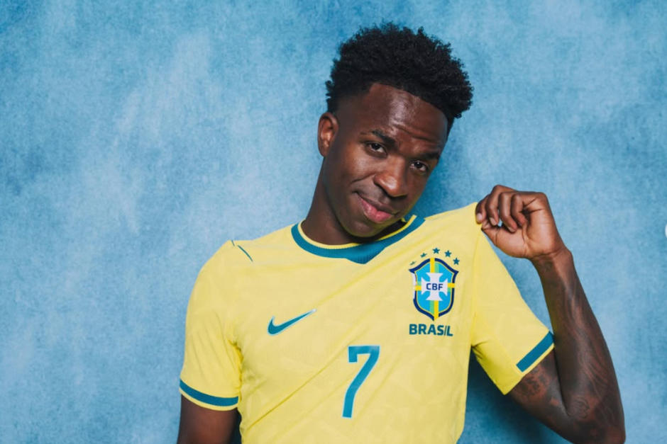 Vinicius Jr. lució distinto y llamó la atención. (Foto: Instagram)