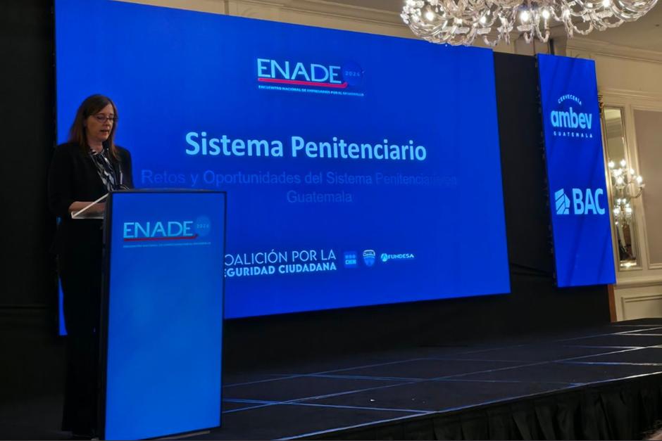 Advirtió que el Sistema Penitenciario requiere una planificación institucional de largo plazo para impulsar una reforma integral. (Foto: CIEN / Soy502)