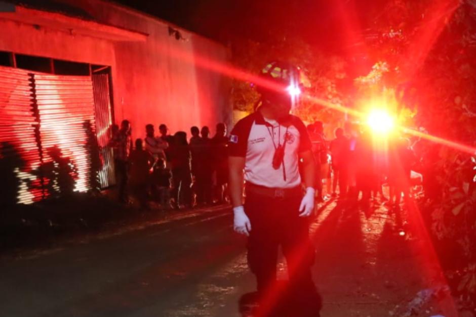 La víctima habría sido atacada por la espalda. (Foto: Bomberos Voluntarios)