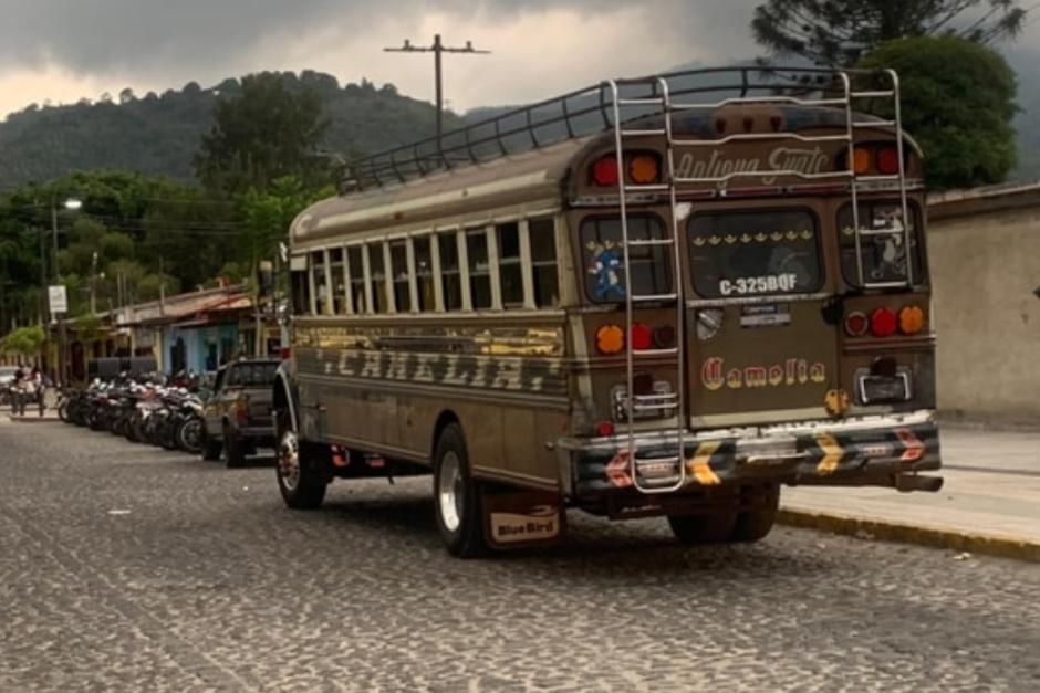 Los transportes vuelven a la normalidad en Antigua Guatemala. (Foto: Hugo Alvarado/Colaborador)