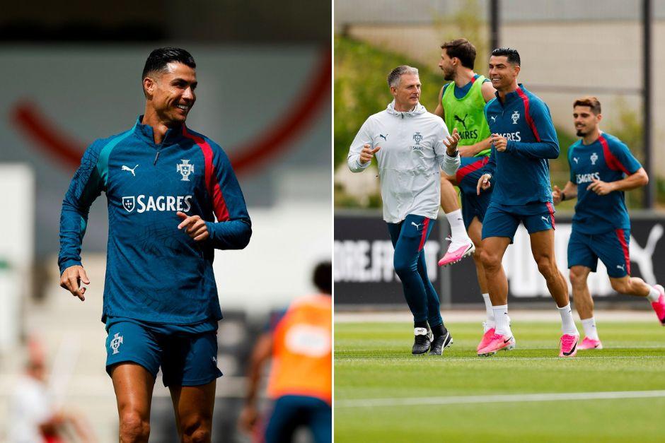 El astro portugués está contento por iniciar su sexto reto mundialista a los 40 años. (Foto: Selecao)