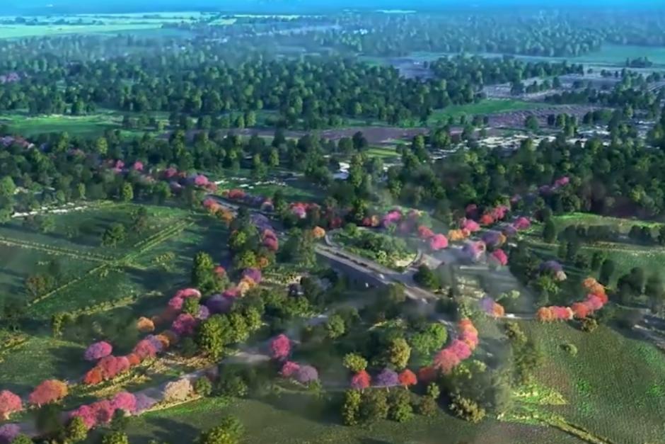 Xochi Corredor de las Flores se extiende por un área de 31 kilómetros entre seis municipios de Suchitepéquez y Retalhuleu. (Foto: captura de pantalla video/Soy502)