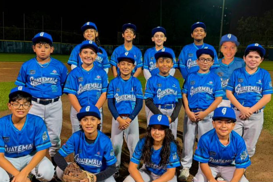 Niños guatemaltecos darán todo por que Guatemala brille. (Foto: Selección infantil)