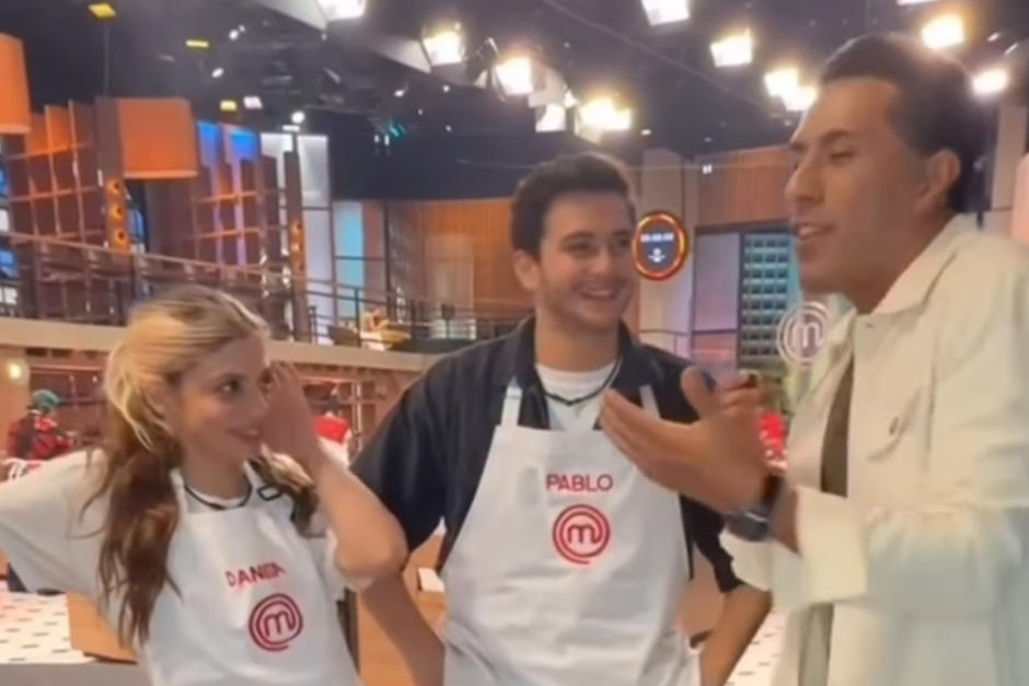 Pablo Villagrán debe pasar todo un día esposado junto a Daniela. de Master Chef. (Foto: Instagram)