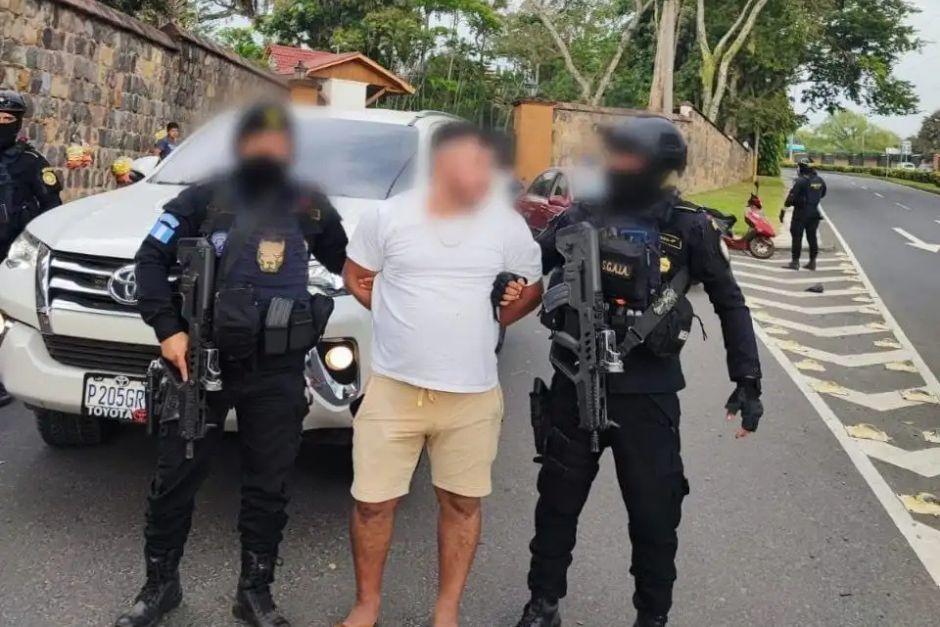 El 16 de diciembre de 2023 la PNC capturó a Ochoa Villagrán, alias "Perica", con fines de extradición. (Foto: PNC/Soy502)