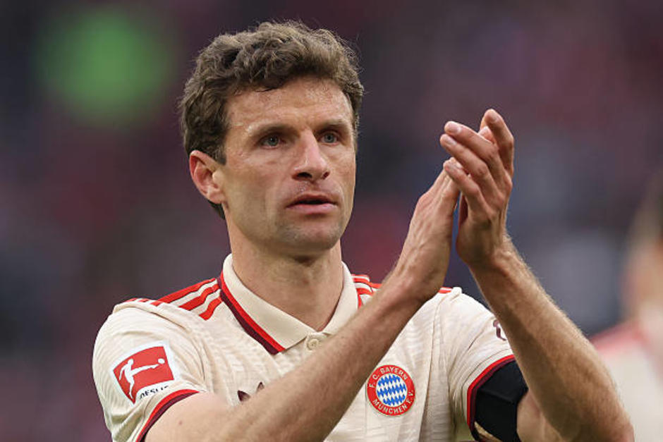 El futbolista Thomas Müller pese a ya no ser seleccionado alemán, llegó a la inauguración del Mundial 2026 como invitado y analista. (Foto: Getty Images)