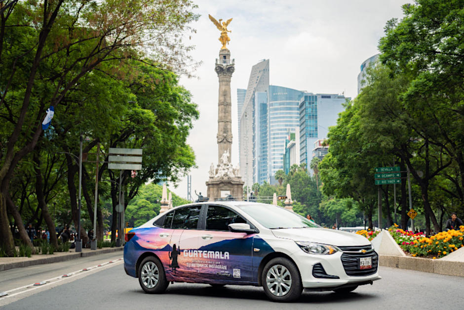 Anuncios para visitar Guatemala invaden las calles de México. (Foto: Inguat)