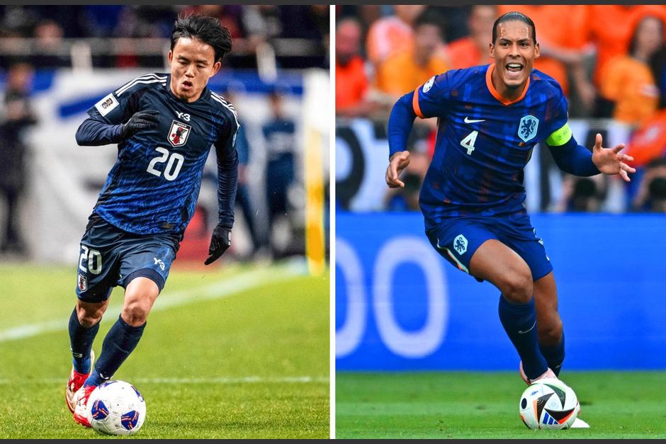 Países Bajos y Japón se verán las caras en un partido que abrirá las actividades del Grupo F. (Foto: AFP)