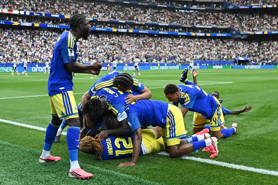 Curazao, el país más pequeño de United 2026, convirtió su primer gol en una Copa del Mundo. (Foto: AFP)