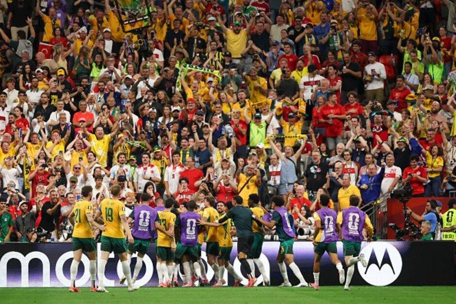 Australia ganó a base de buenos contragolpes. (Foto: redes sociales)