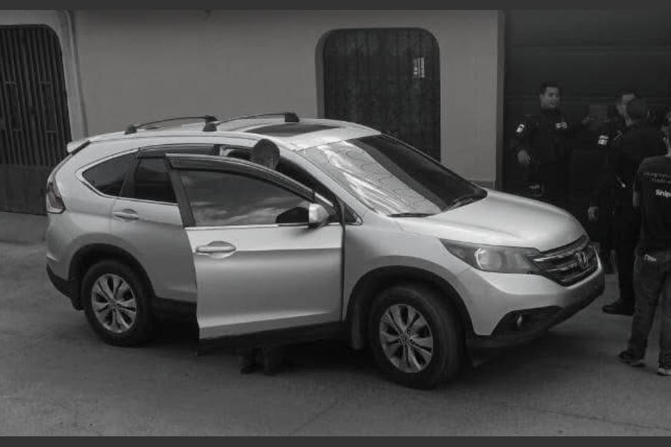 El hecho ocurrió en el interior de un vehículo. (Foto: Élfego Escobar/Nuestro Diario)