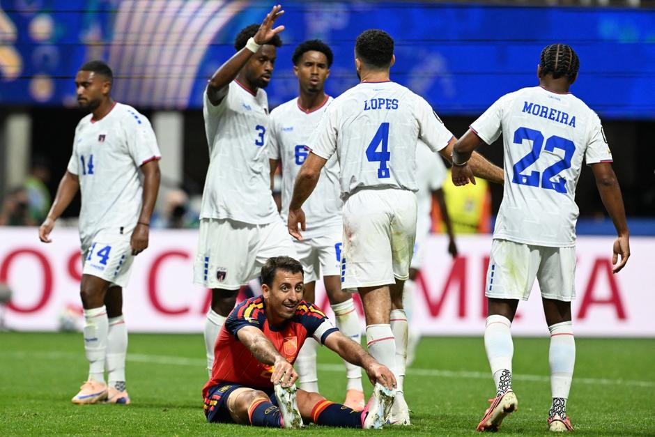 Una desdibujada España no pasó del empate ante la aguerrida Cabo Verde. (Foto: AFP)