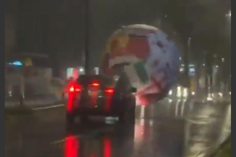 El incidente no dejó heridos ni daños materiales. (Foto: captura de video)