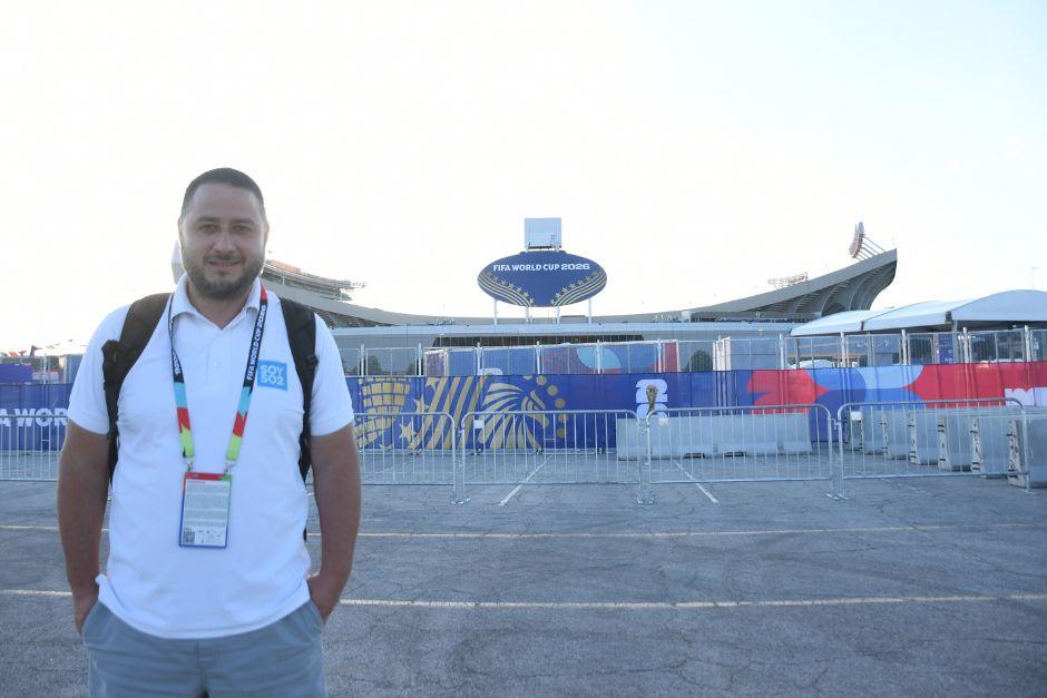 Nuestro enviado especial a las afueras del estadio donde debutará Messi en el Mundial. (Foto: Pedro Mijangos)