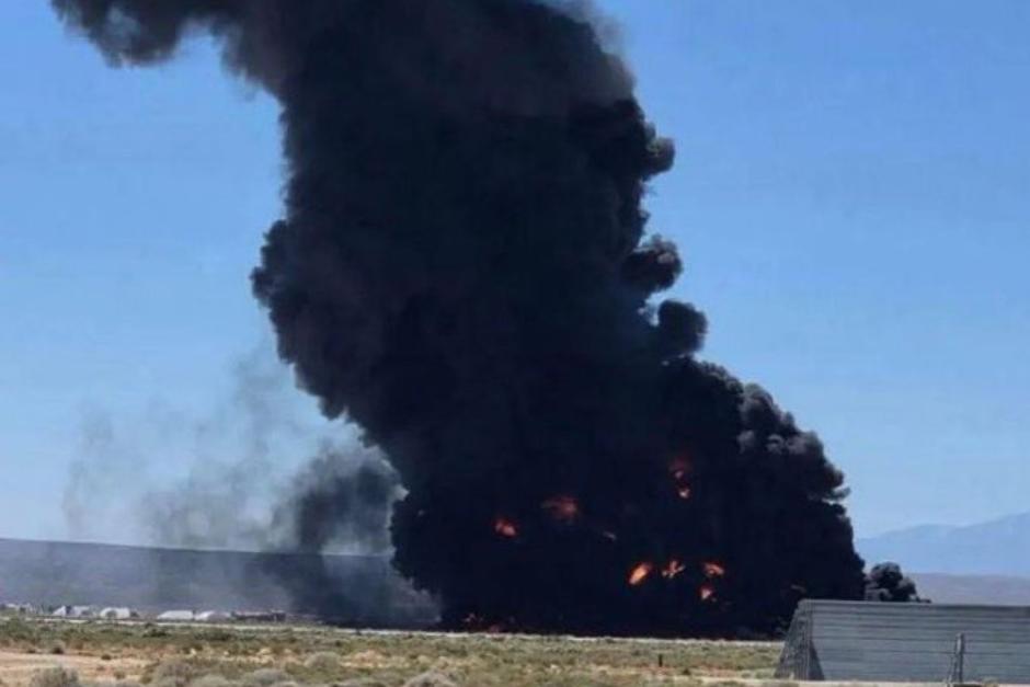 El accidente ocurrió en una base de la Nasa y el Ejército. (Foto: Breakin911)