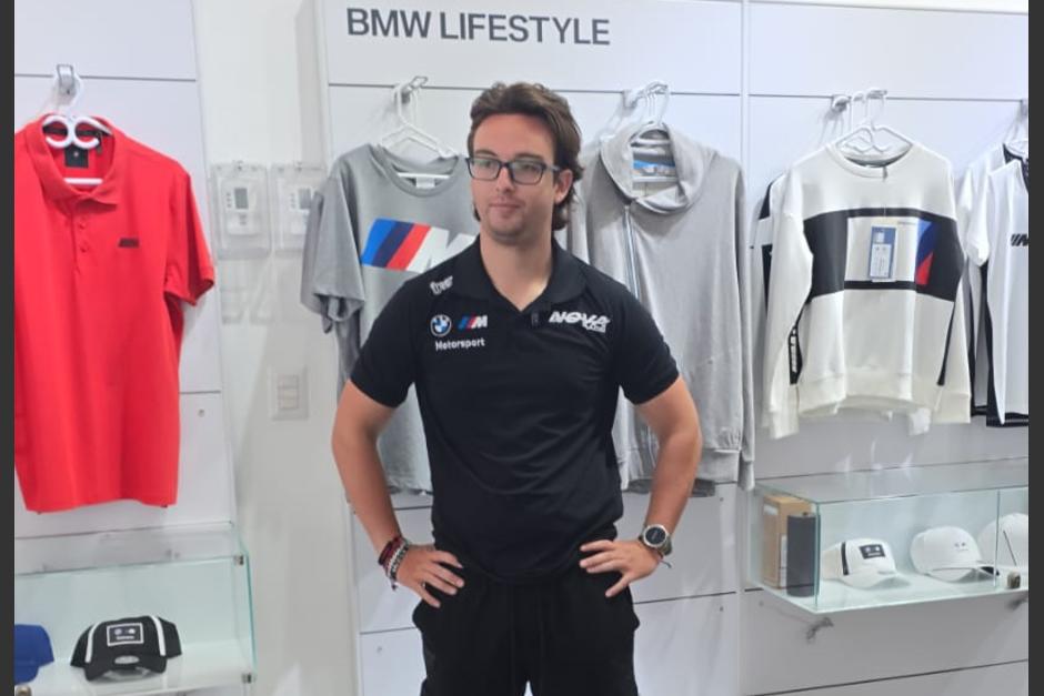 Ian Rodríguez se encuentra por unos días en Guatemala, donde analiza su próxima competencia en el Campeonato Italiano GT3. (Foto: Ian Rodríguez)