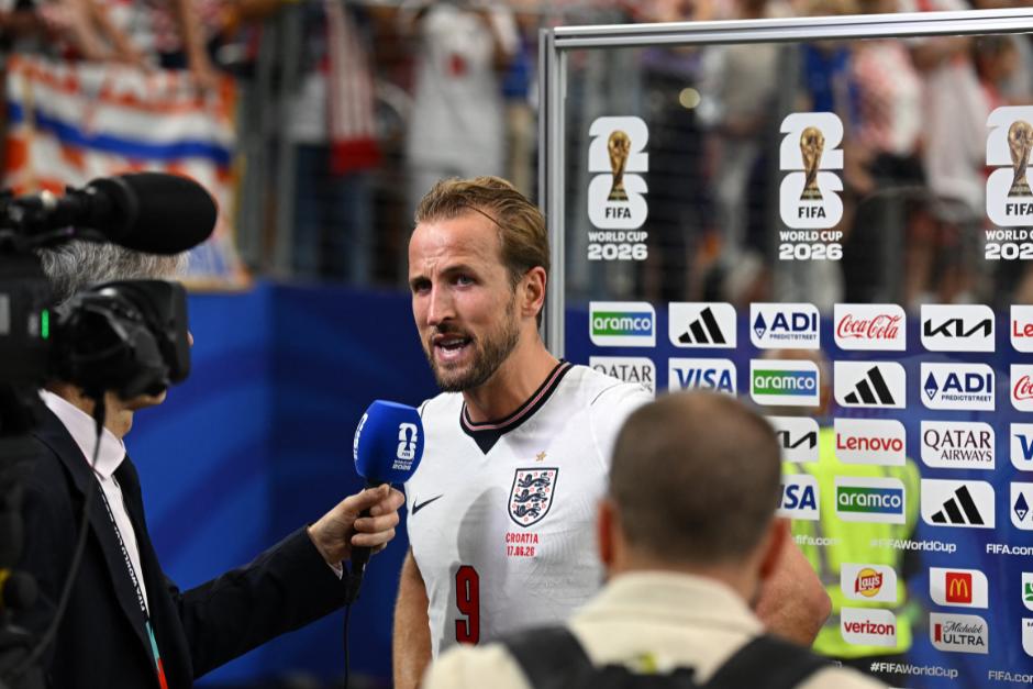 El delantero de Los Tres Leones arrancó el Mundial con un doblete en la primera jornada, ante el rival, a priori, más duro del grupo L. (Foto: AFP)