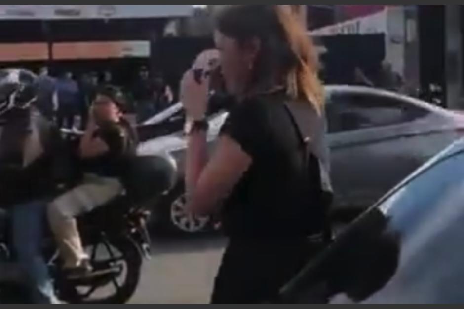 La joven habría provocado la muerte de una mujer. (Foto: captura de video)