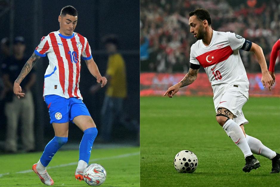 Las aspiraciones de paraguayos y turcos están en juego. Una derrota en este duelo significaría estar al borde de la eliminación. (Foto: AFP)