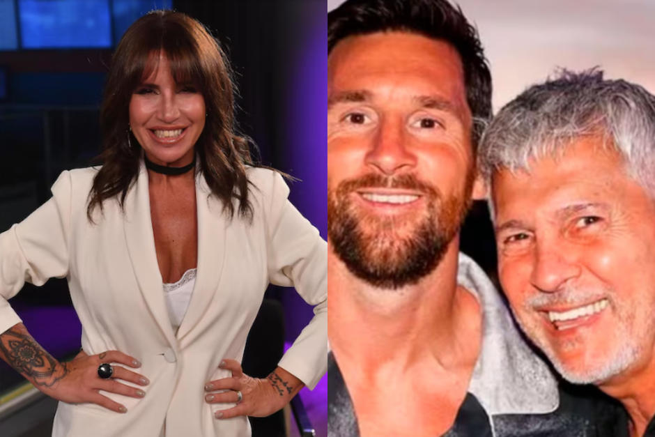 Florencia Peña dio en vivo una falsa noticia, acerca del supuesto fallecimiento del padre de Messi. (Fotos: Redes Sociales)