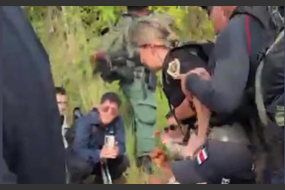 Laura Fernández fue evacuada tras escuchar la explosión. (Foto: redes sociales)