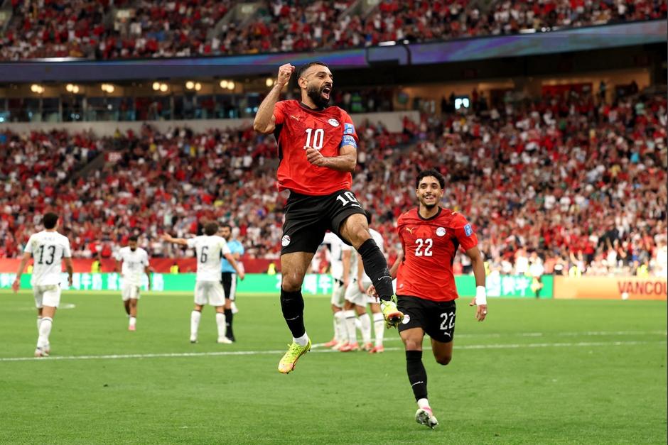 Salah lideró a su selección con un gol y una asistencia, para la victoria ante Nueva Zelanda. (Foto: AFP)