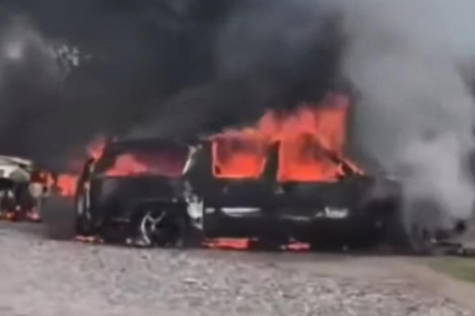 Los incendios se produjeron debido a conflicto de terrenos. (Foto: Captura de video)