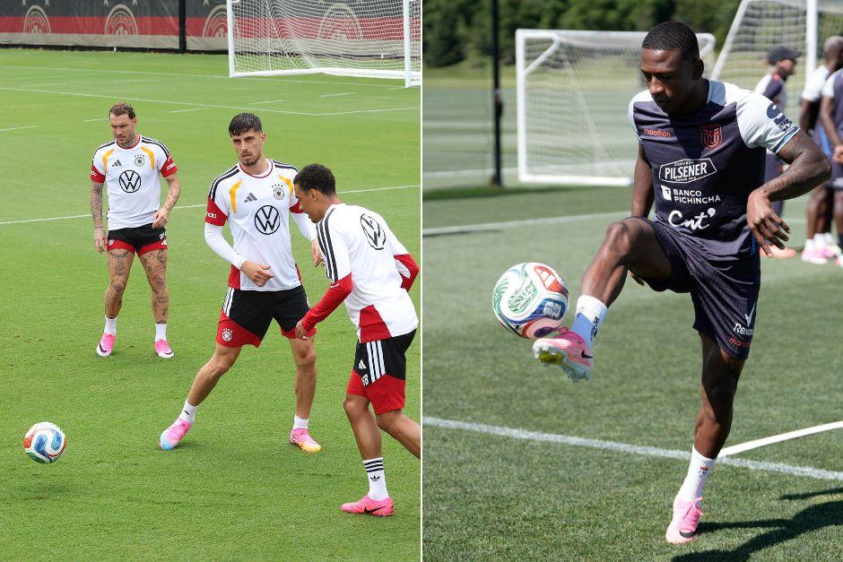 Los alemanes quieren cerrar la fase de grupos invictos, pero los ecuatorianos sueñan con la clasificación. (Fotos: AFP)
