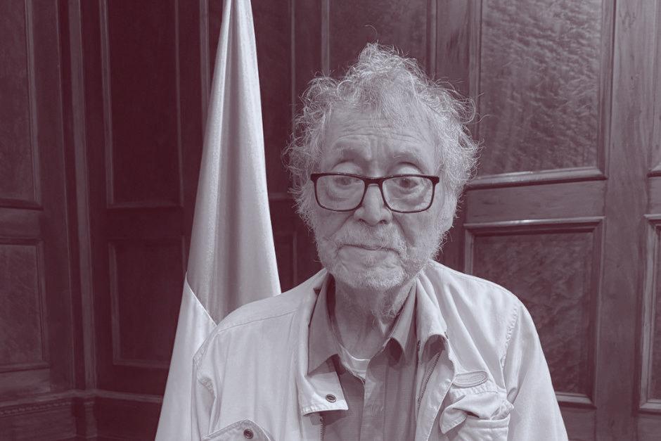 El abogado y periodista Mario Chávez en su última aparición pública, cuando se postuló a magistrado titular de la CC por el Ejecutivo. (Foto: SCSPR/Soy502)