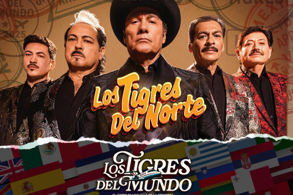 Los precios de las localidades para "Los Tigres del Mundo: El Norte es Más Allá de la Frontera". (Foto: Los Tigres del norte)