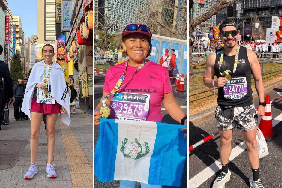 La comunidad guatemalteca que reside en Tokio pudo participar en una de las pruebas de atletismo más difíciles de Asia. (Foto: Maratón Guate)