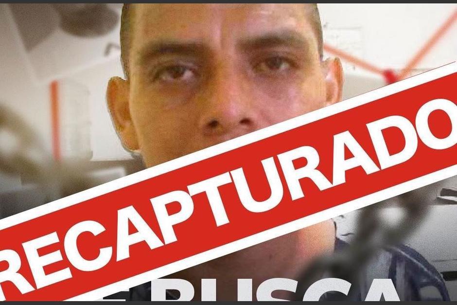 José Carmelo Sinay Ortiz, pandillero recapturado está hospitalizado. (Foto: PNC)