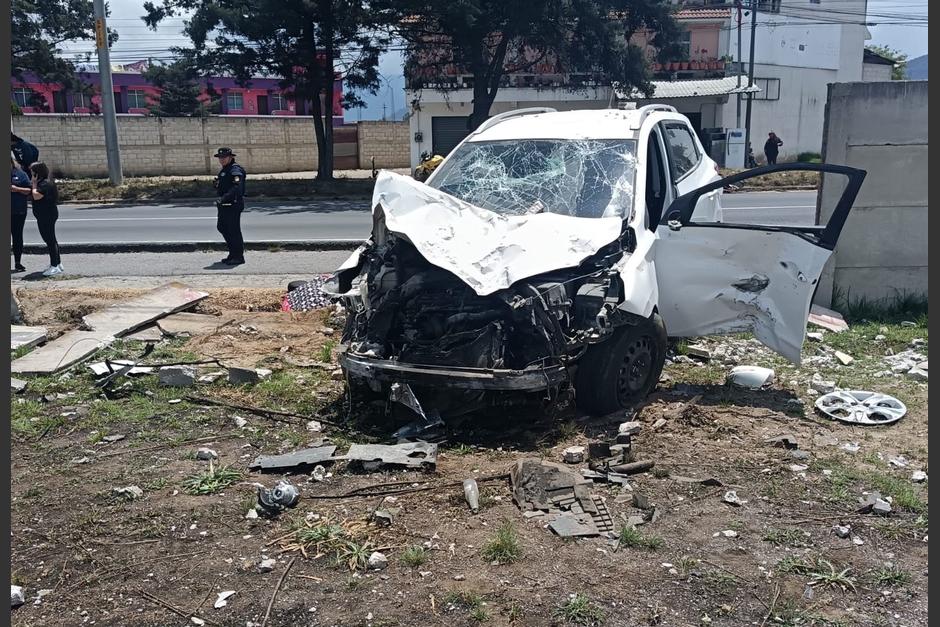 Dos personas más resultaron heridas. (Foto: Erick Colop)